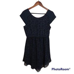 American Eagle Outfitters Grey Print Dress